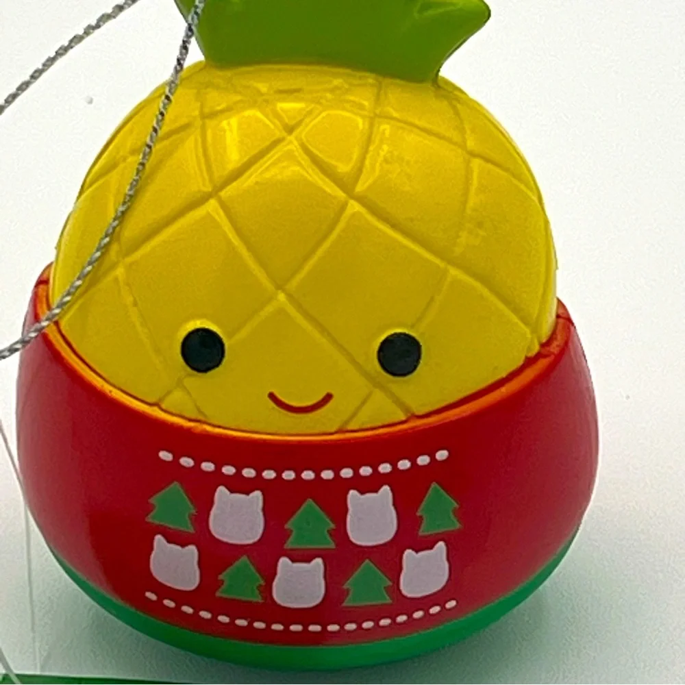 Squishmallows Ornament Holiday Christmas Maui the Pineapple - Picture 2 of 5